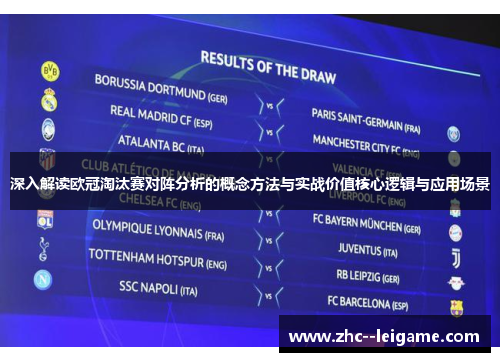 深入解读欧冠淘汰赛对阵分析的概念方法与实战价值核心逻辑与应用场景 深入解读欧冠淘汰赛对阵分析的概念方法与实战价值核心逻辑与应用场景